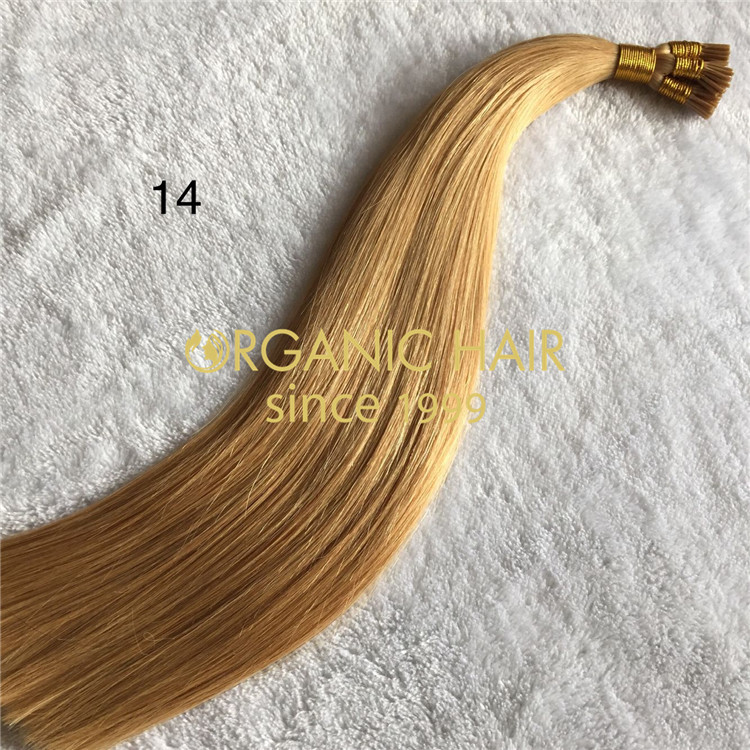 High quality I tip hair extensions C80